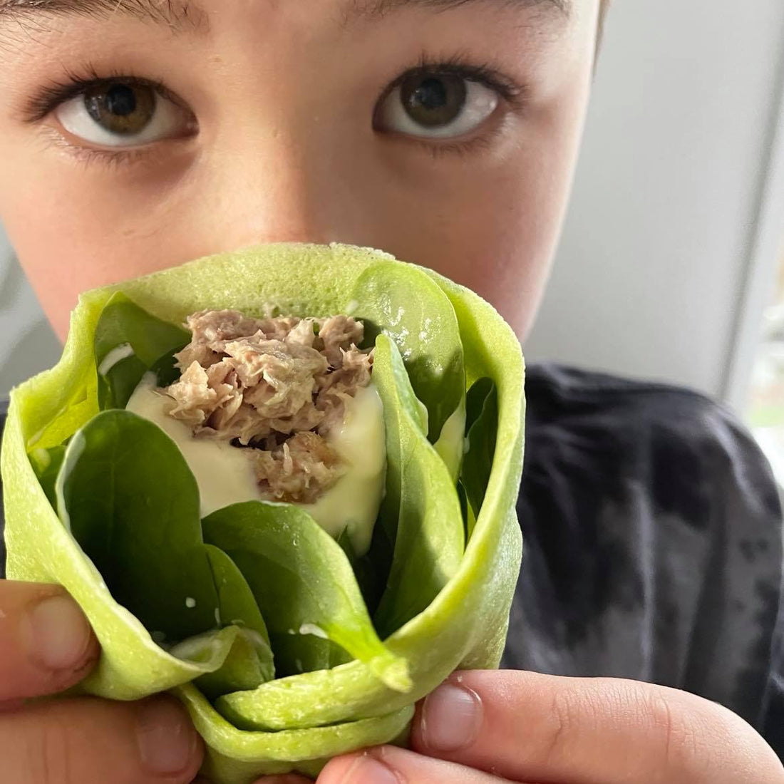 Savoury Matcha Crepe