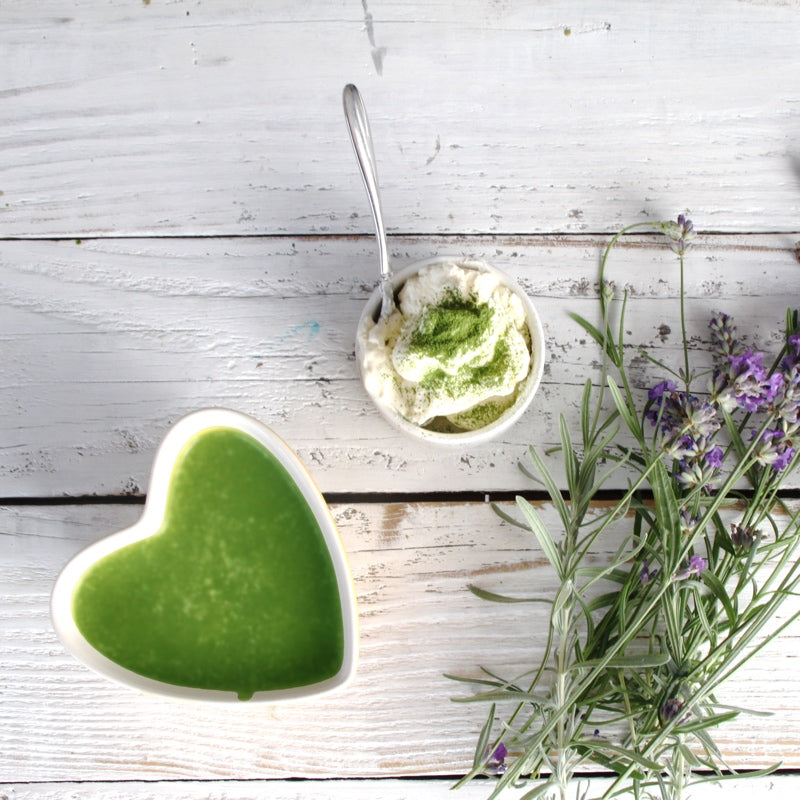 Matcha Bavarian Cream Dessert