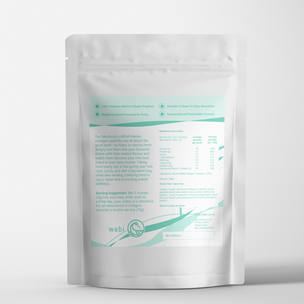 Wabi Pure Marine Collagen Peptides