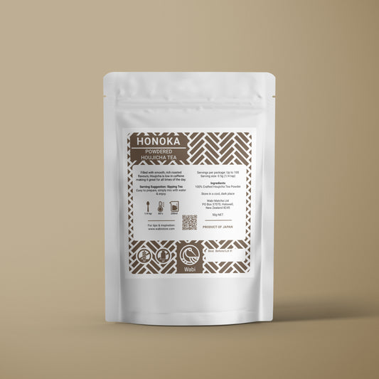 Wabi Honoka Powdered Houjicha Hojicha tea