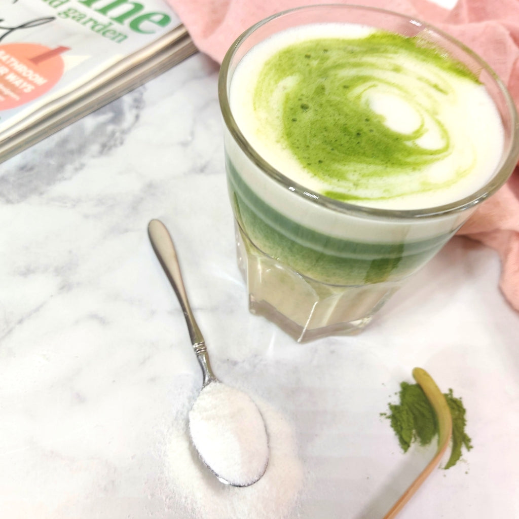 Collagen infused Matcha Latte - Dairy Free