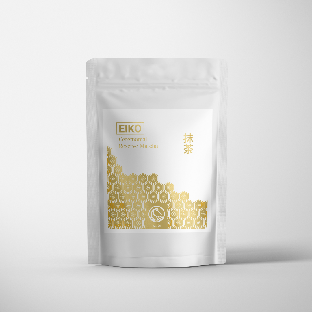 Eiko Ceremonial Reserve Matcha 50g pouch – premium Japanese usucha matcha