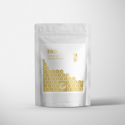 Eiko Ceremonial Reserve Matcha 50g pouch – premium Japanese usucha matcha