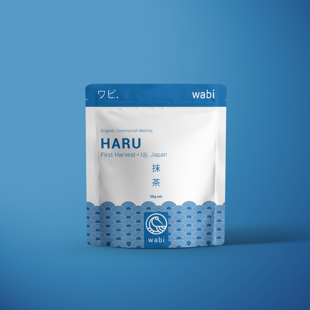 Haru Organic Ceremonial Matcha 50g - Smooth & Vibrant Japanese Green Tea Powder