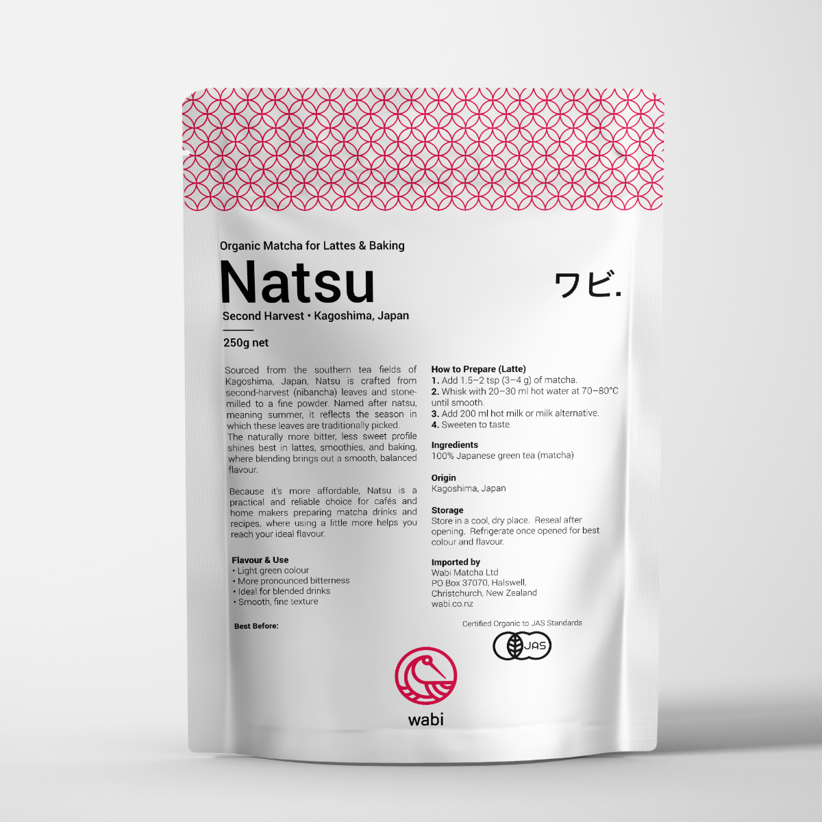 NEW Natsu - Organic Kagoshima 2nd Harvest (250g)